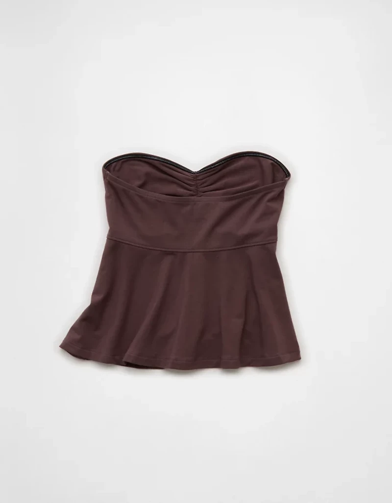 Bustier tubulaire nuisette à encolure en cœur AE