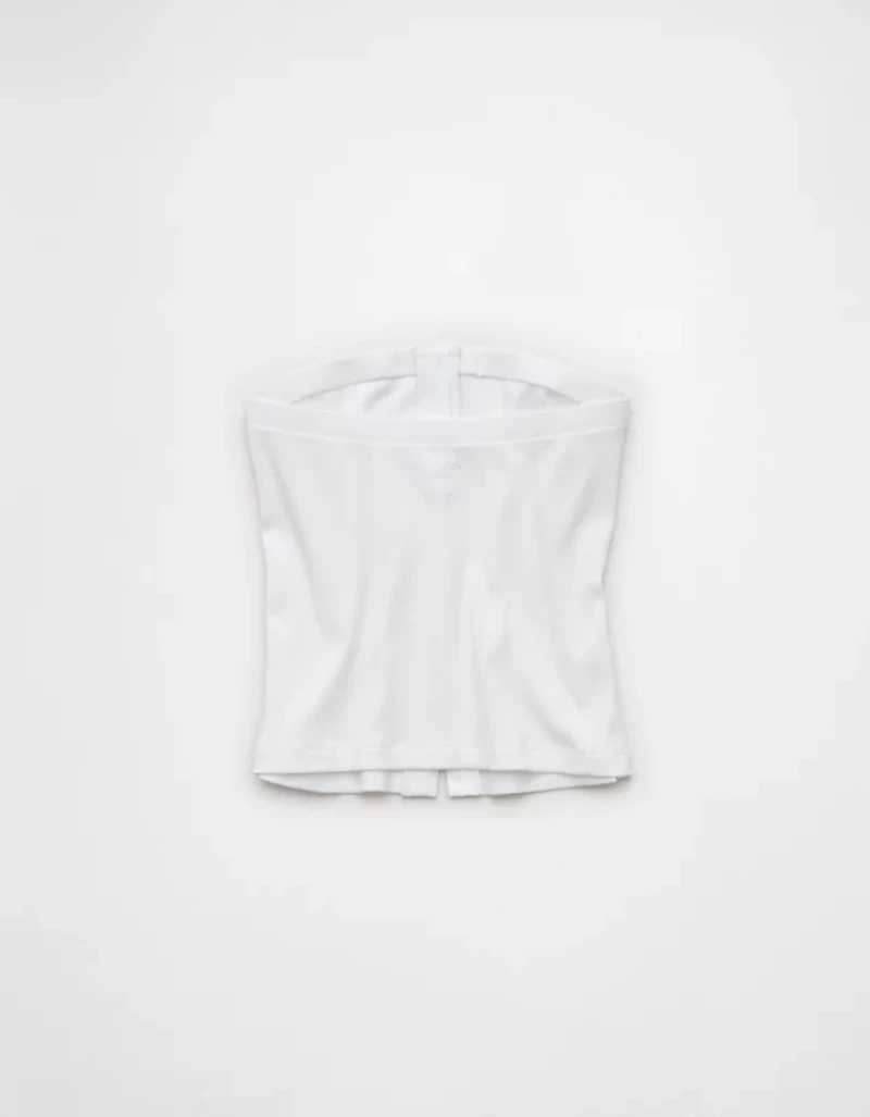 Bustier tubulaire boutonné AE