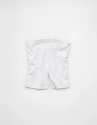Bustier tubulaire boutonné AE