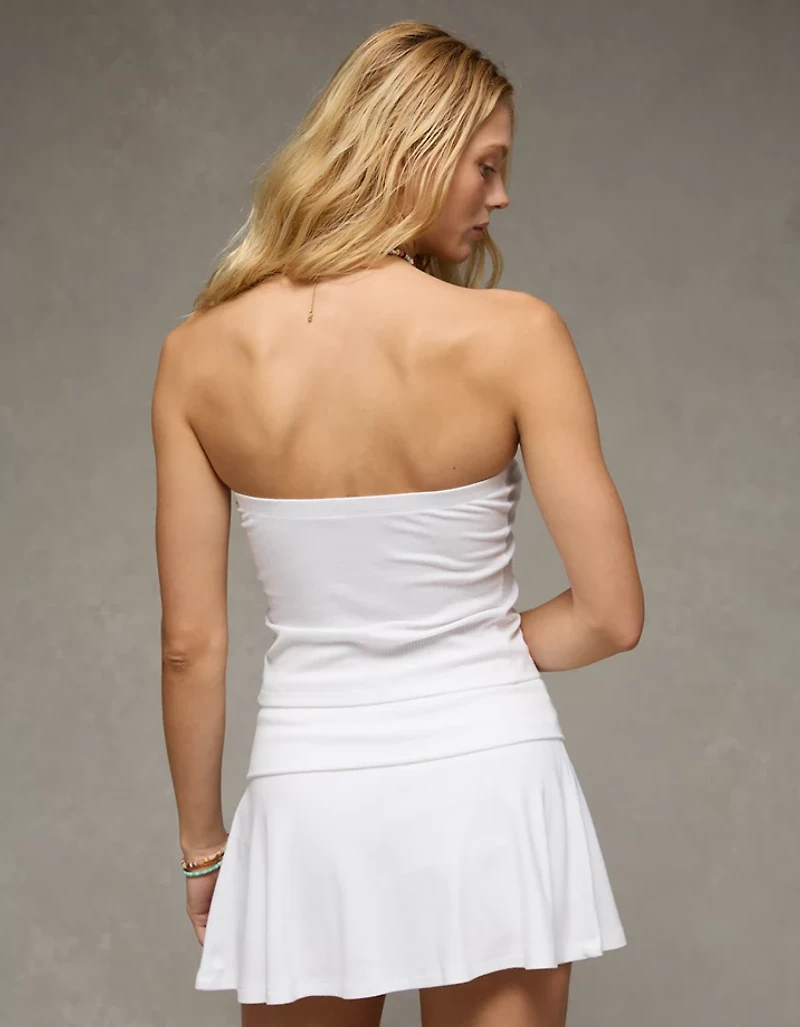 Bustier tubulaire boutonné AE