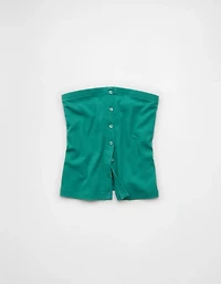 AE Button-Up Tube Top
