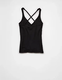 AE Cross-Back Strappy Tank Top