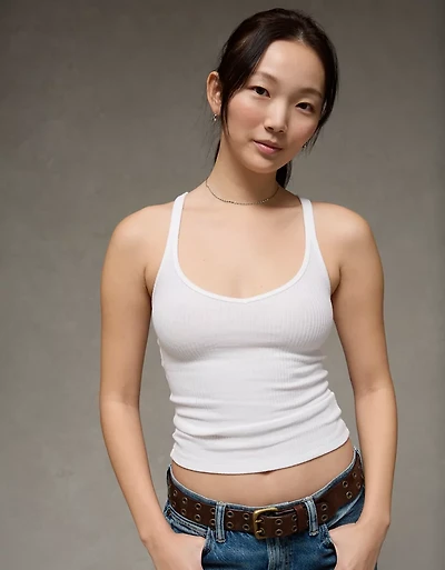 AE Cross-Back Strappy Tank Top