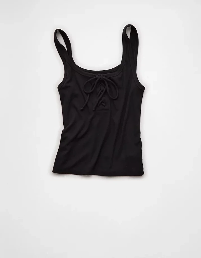 AE Lace-Up Tank Top