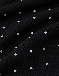 AE Square Neck Polka Dot Tank Top