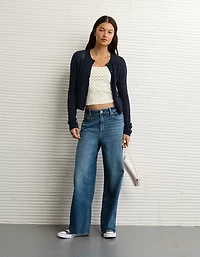 AE Square Neck Polka Dot Tank Top