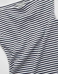 AE Boatneck Textured Tank Top