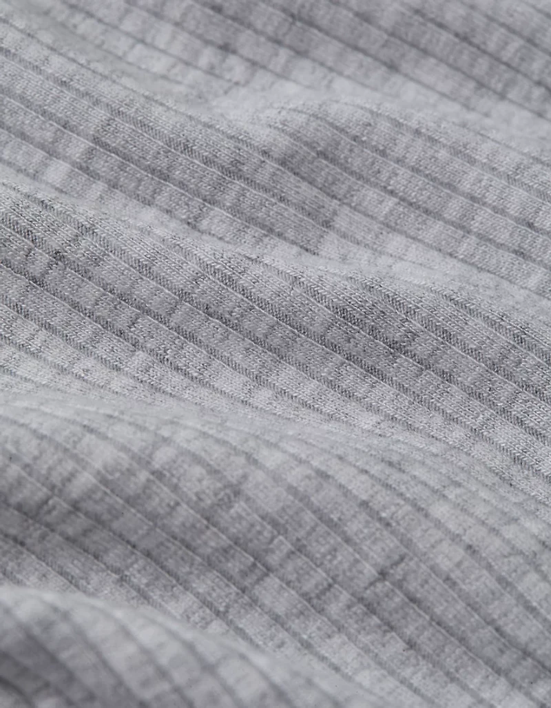 AE Ruched Peplum Tank Top With Removable Straps