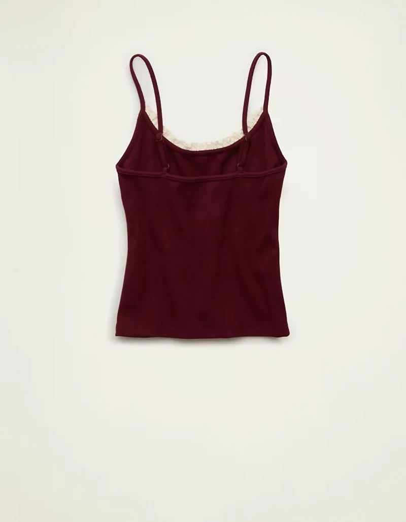 AE Main Squeeze Lace-Trim Cami