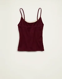 AE Main Squeeze Lace-Trim Cami