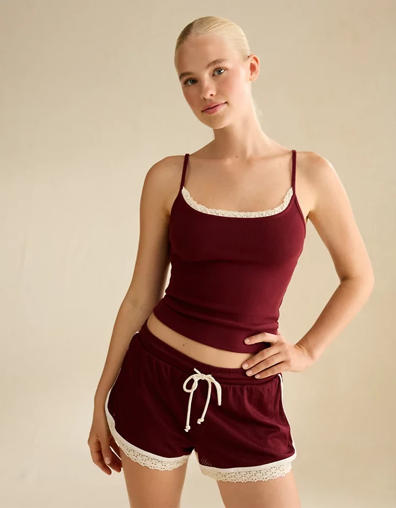 AE Main Squeeze Lace-Trim Cami