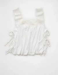 Débardeur en dentelle à encolure carrée Sunchaser AE