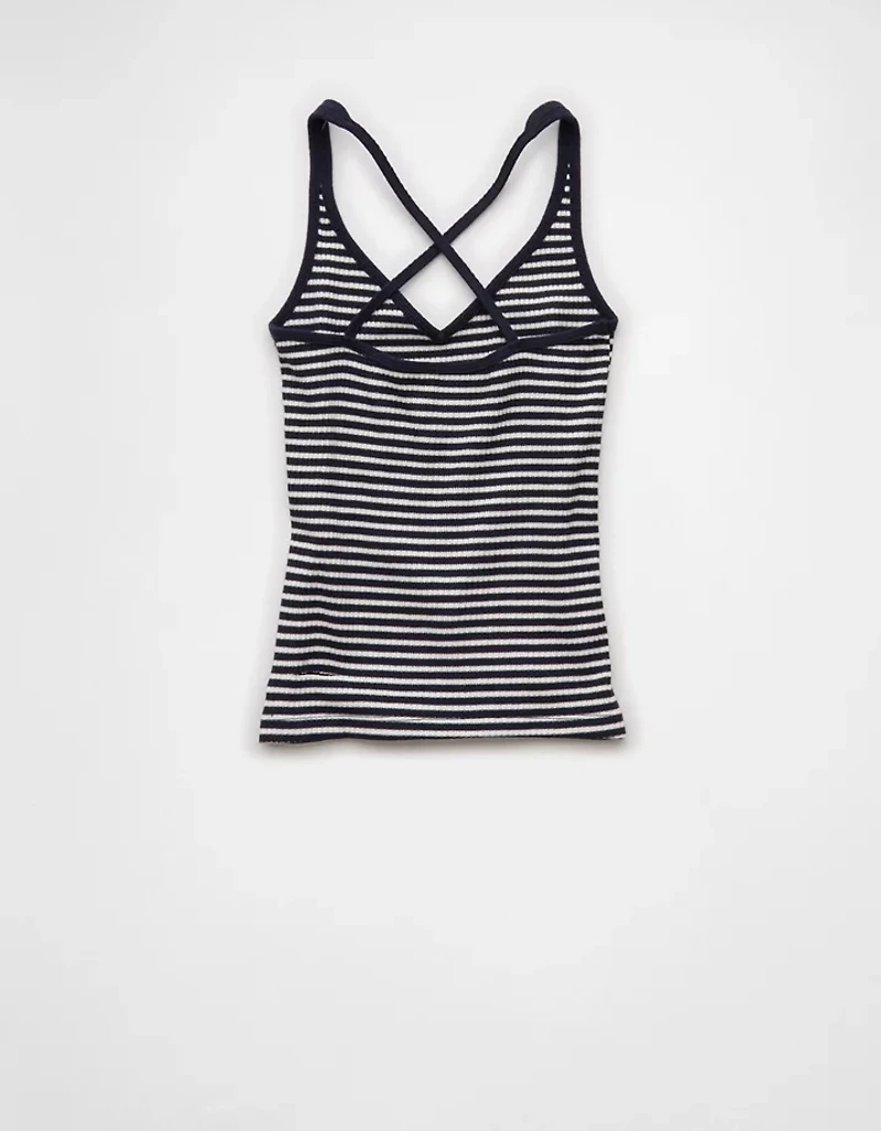 AE Cross-Back Strappy Tank Top