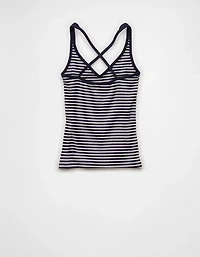 AE Cross-Back Strappy Tank Top