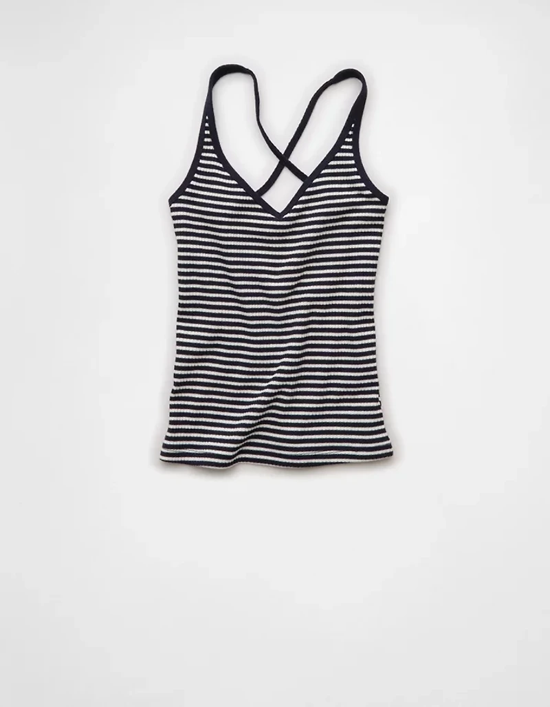 AE Cross-Back Strappy Tank Top