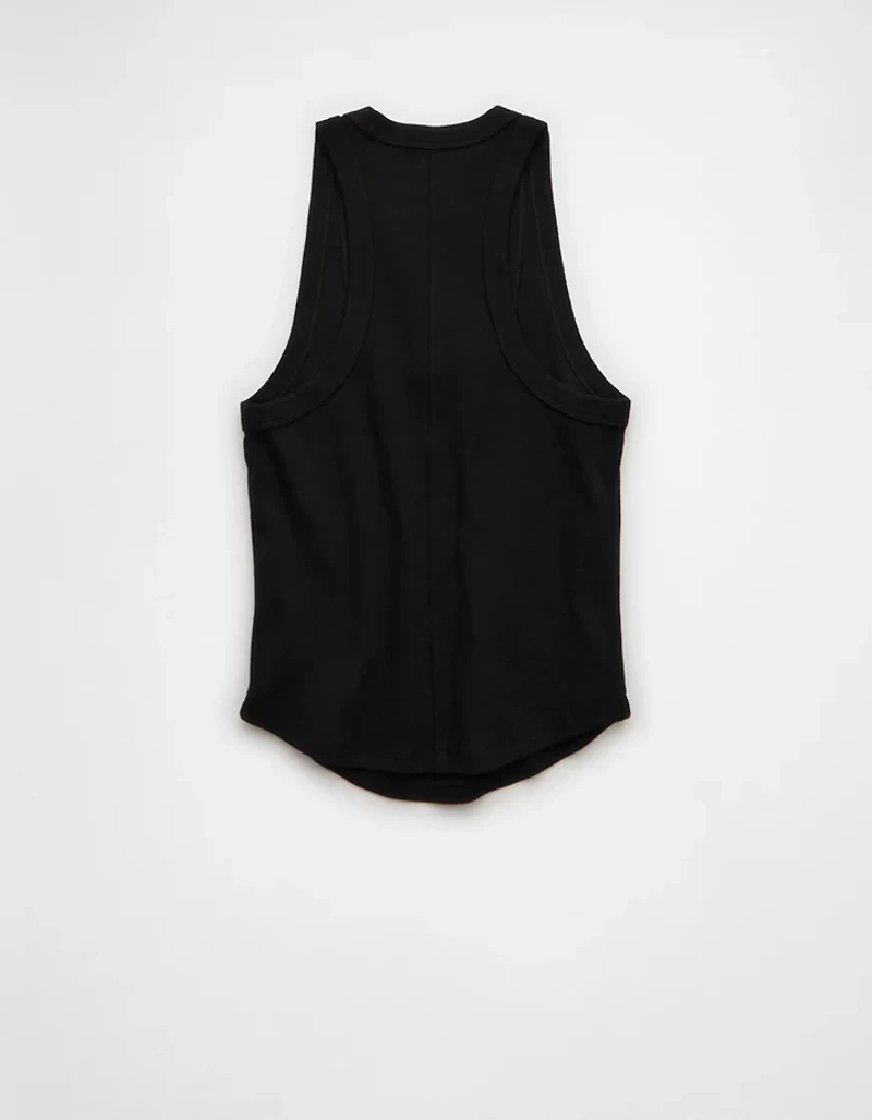 AE Studded Scoop Neck Tank Top