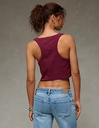 AE Cropped Racerback Tank
