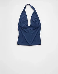 AE Deep V-Neck Halter Top