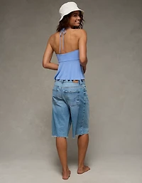 AE Soft & Sexy Halter Cinch Babydoll Top