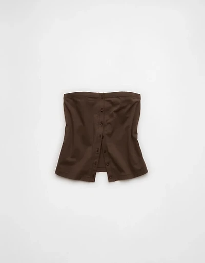 AE Button-Up Tube Top