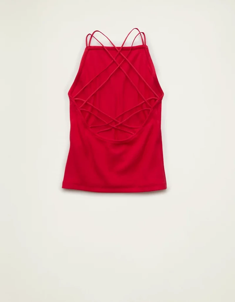 AE Strappy-Go-Lucky Boatneck Tank Top
