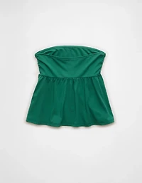 Nuisette style tubulaire froncé Bustier AE