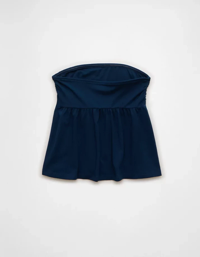 AE Gathered Babydoll Tube Top