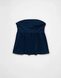 AE Gathered Babydoll Tube Top