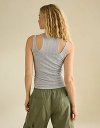 AE Twice As Nice Pointelle Tank Top