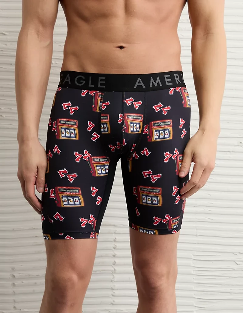 Caleçon boxeur ajusté Flex de 8 po casino pour hommes AEO