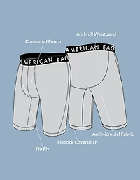 AEO Men's 8" Flex Boxer Brief