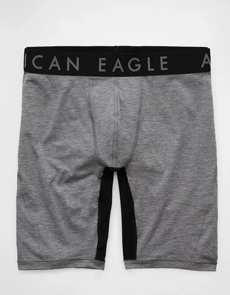AEO Men's Space Dye 8" Flex Boxer Brief