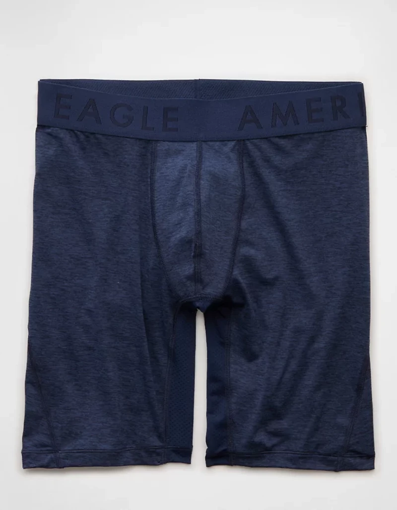 AEO Men's Space Dye 8" Flex Boxer Brief