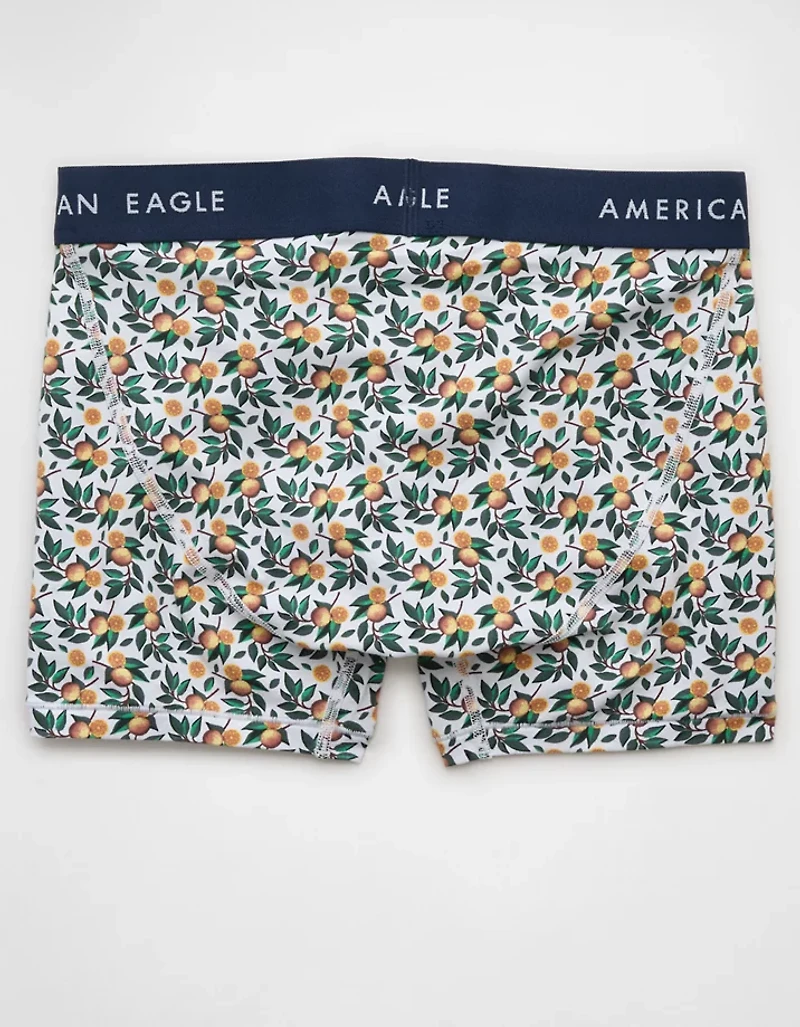AEO Men's Orange Tree 4.5" Classic Boxer Brief