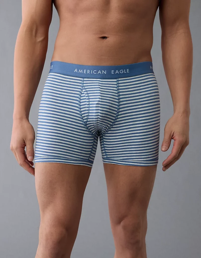 AEO Men's Striped 4.5" Classic Boxer Brief