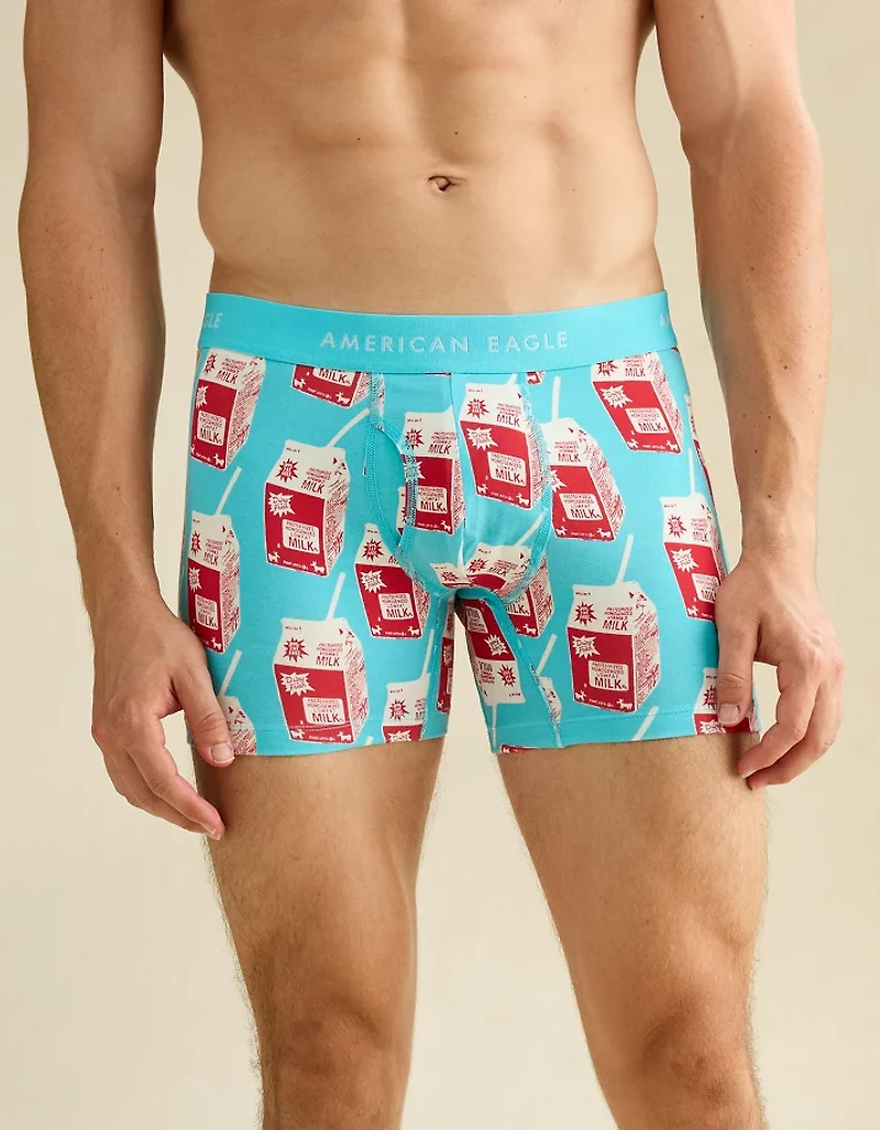 AEO Men's Food 4.5" Classic Cotton Boxer Brief