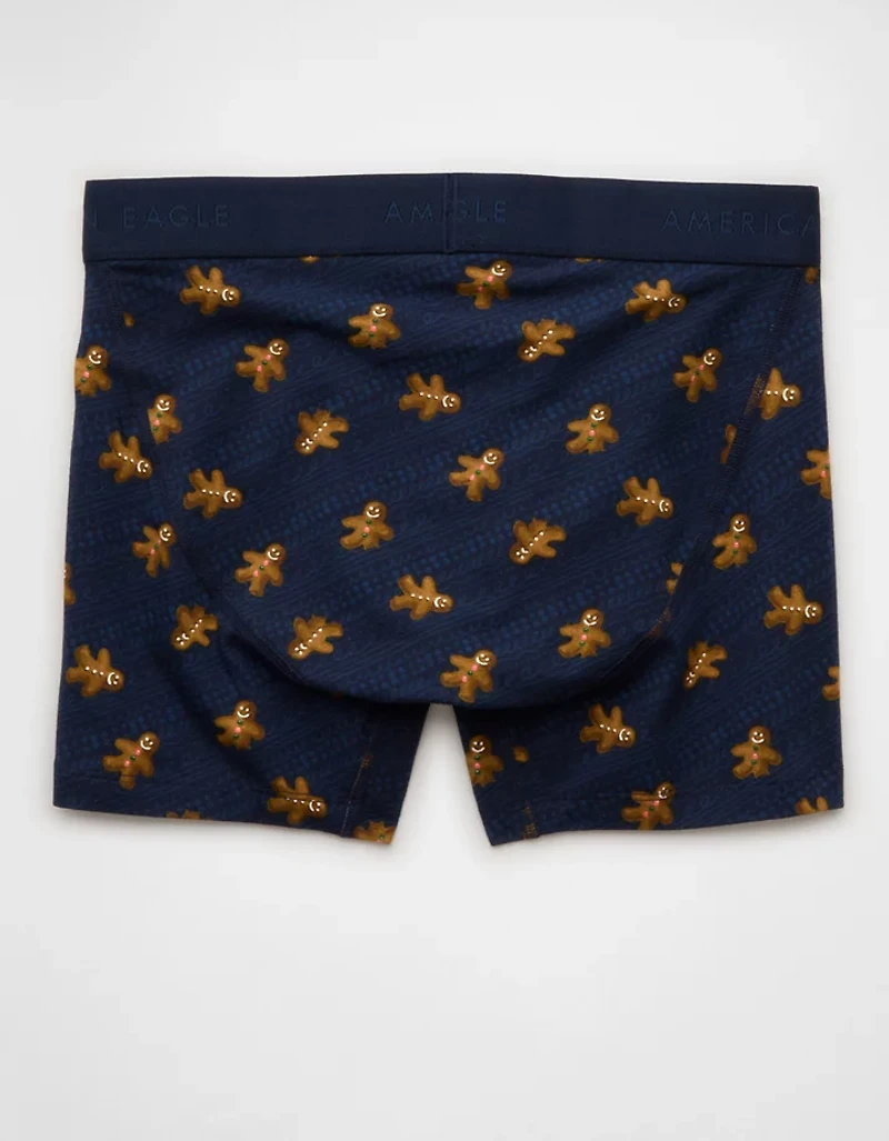 AEO Men's Gingerbread 4.5" Classic Boxer Brief