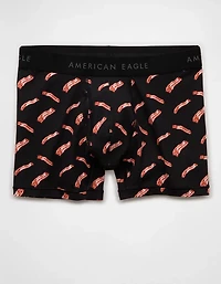 Caleçon boxeur ajusté classique de 4,5 po bacon pour hommes AEO