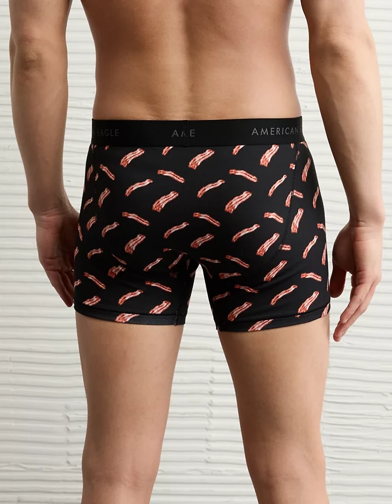 Caleçon boxeur ajusté classique de 4,5 po bacon pour hommes AEO