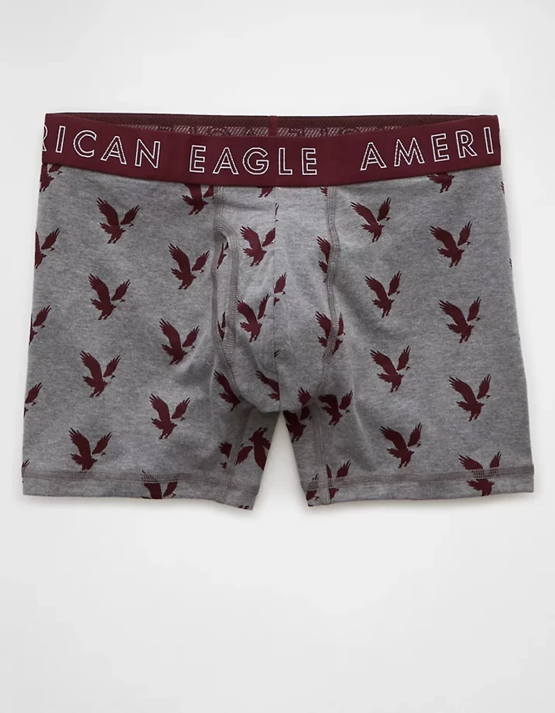 Caleçon boxeur ajusté classique de 4,5 po aigles pour hommes AEO