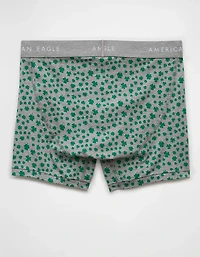 AEO Men's St. Patrick's Day Clovers 4.5" Classic Boxer Brief