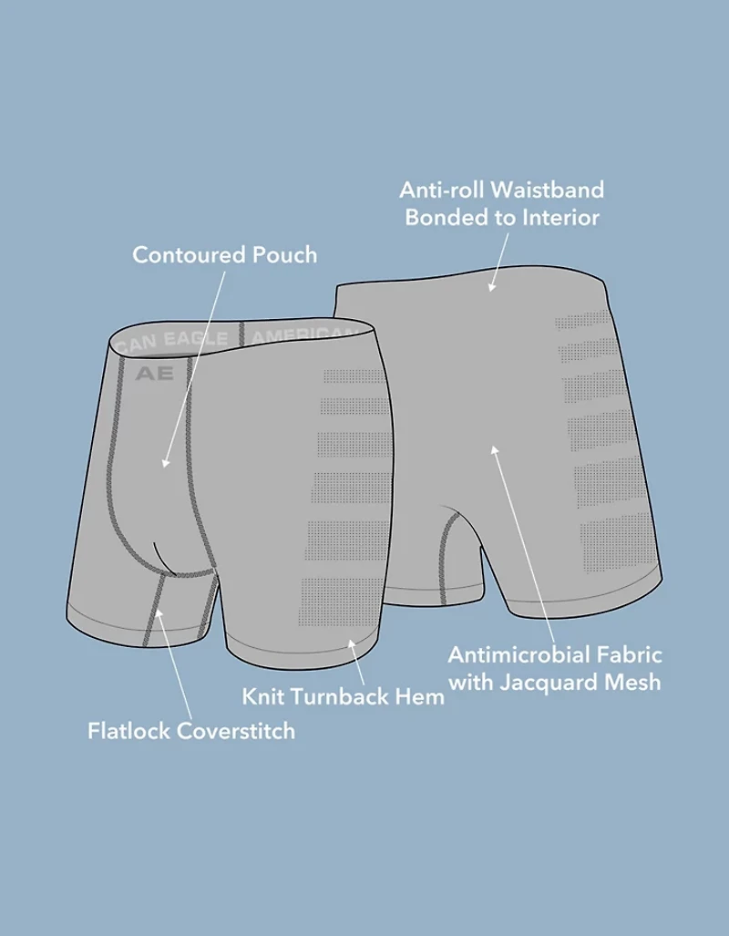 AEO Men's Camo 6" StealthMode Boxer Brief