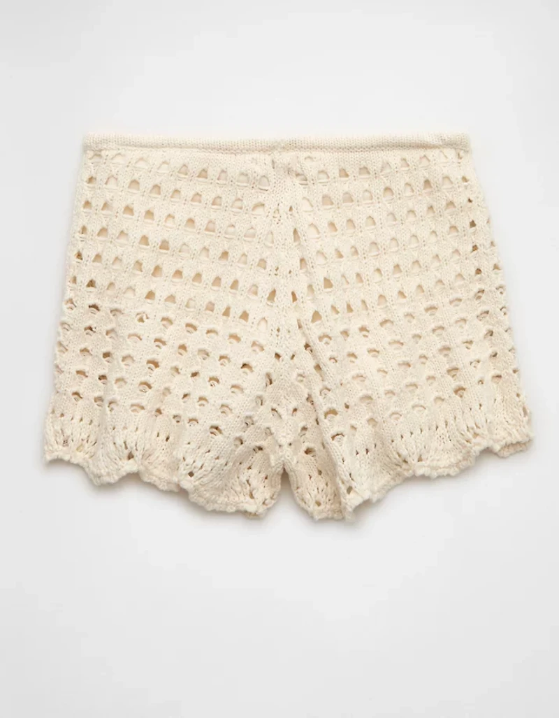 AE Stretch High-Waisted Knit Shortie