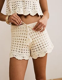 Minishort en tricot extensible AE