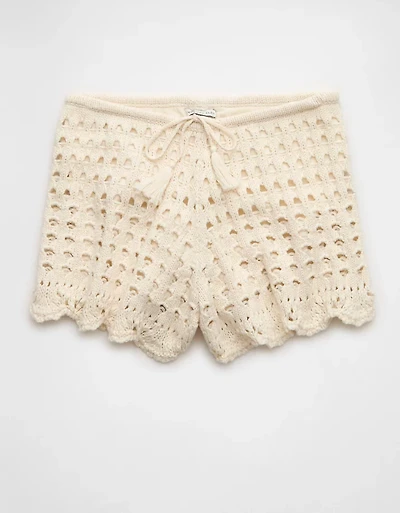 AE Stretch High-Waisted Knit Shortie