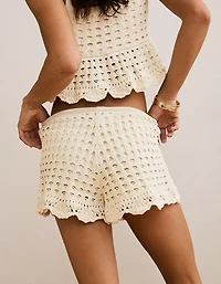 Minishort en tricot extensible AE