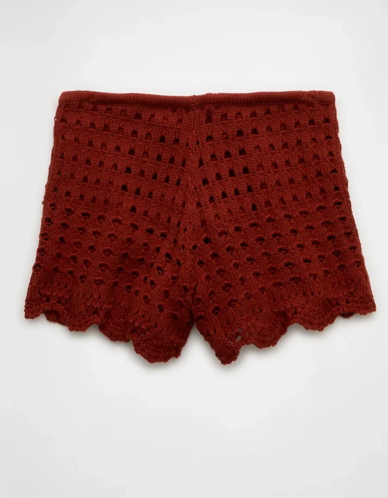 AE Stretch High-Waisted Knit Shortie