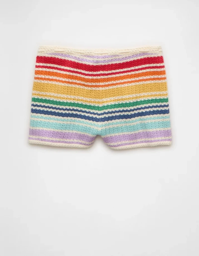 AE Pride Super Low-Rise Sweater Short