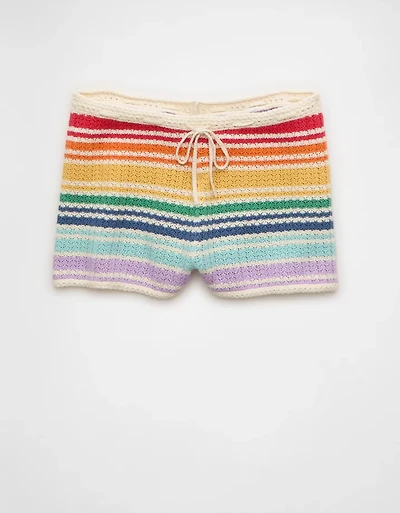 AE Pride Super Low-Rise Sweater Short