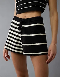 AE Striped Sweater Mini Short